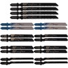 20Pcs Jigsaw Blades Set for Bosch, Dewalt, Ryobi, Makita, Milwaukee,