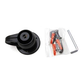 WAKI Sangyo ABIRA HIT020 Warmth Handrail Bracket Set, Black, For Thickness 1.3 inches (32 mm) Walls, Columns
