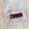Next day delivery⭐Burgundy point nail⭐ / 다음날 발송⭐버건디 포인트네일⭐