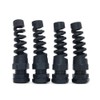 Namvo20 Pieces Waterproof M16 Cable Connectors Spiral Strain Relief Protector