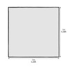 QWORK® Fire Pit Mat, 40 Inches Square Fireproof Mat, Heat