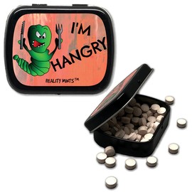 Gears Out Funny Mints - Gag Gift Mints - Candy Stocking Stuffers - Funny Gifts for Women and Men - Joke - Prank - Food Gift Ideas - Christmas White Elephant Gift Ideas - Small Stocking Filler (Hangry)