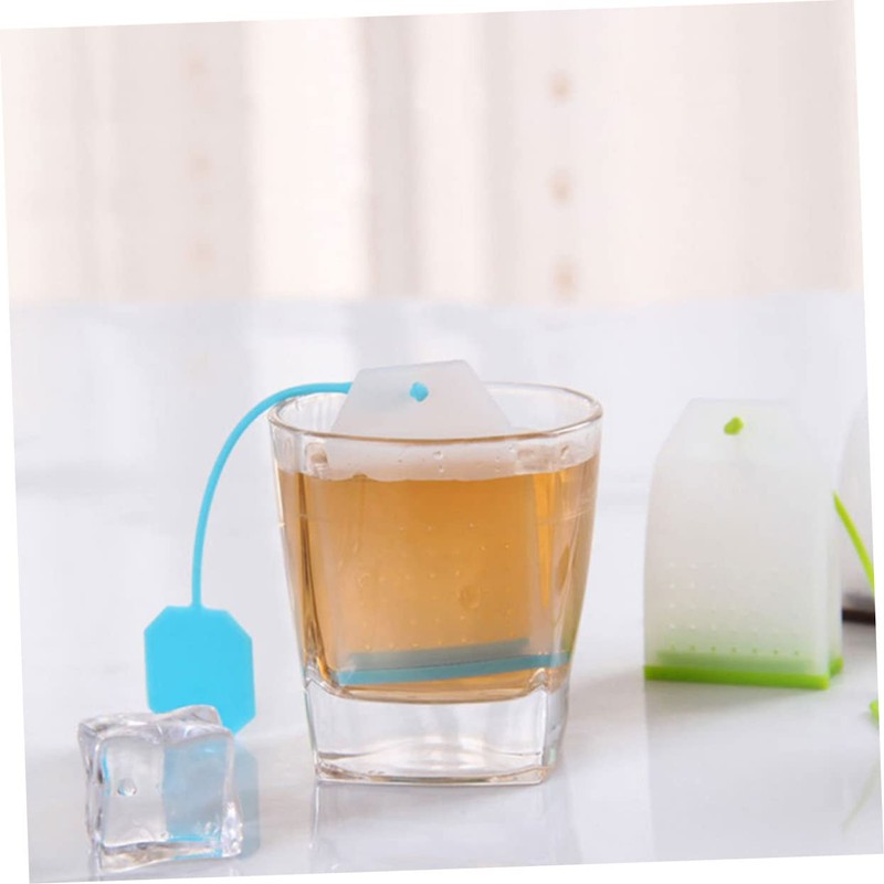 KICHOUSE Wear-Resistant Tea Strainer Bag Reusable Tea Infuser for Loose