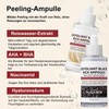 Soleneva Peel Shot Glow Rice Ampoule Duo, Rice Scrub for