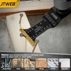 JTWEB 15PCS Titanium Oscillating Saw Blades, Multitool Blades Oscillating Tool