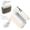 Yomelo 9-Speed Digital Hand Mixer Electric, 400W Powerful DC Motor,