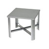 Oatey 34057 Galvanized Water Heater Stand, 21-Inch Square by 18-Inch