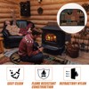 Demissle Fireplace Hearth Rug Fireplace Mats Cabin Southwestern Fireproof Fire
