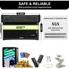 Upgraded Insulated Fire Proof Money Bag for Cash,6200℉ Fireproof&Waterproof Document