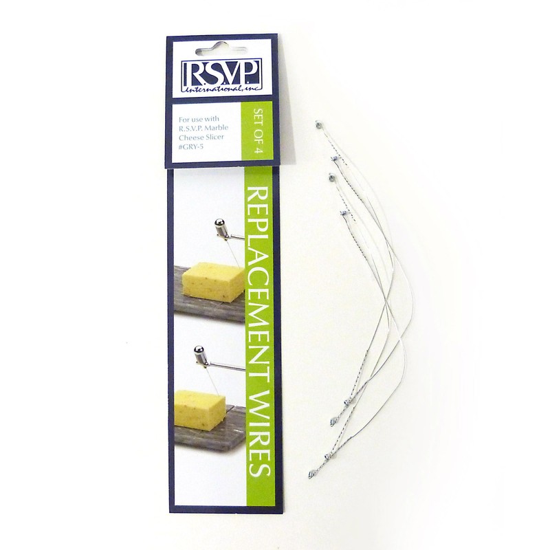 RSVP International Cheese Slicer Cut Cheese, Meats & Other Appetizers,