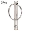 TA-VIGOR 2Pcs Quick Release Pins, 6mm Dia 45mm Length Bimini