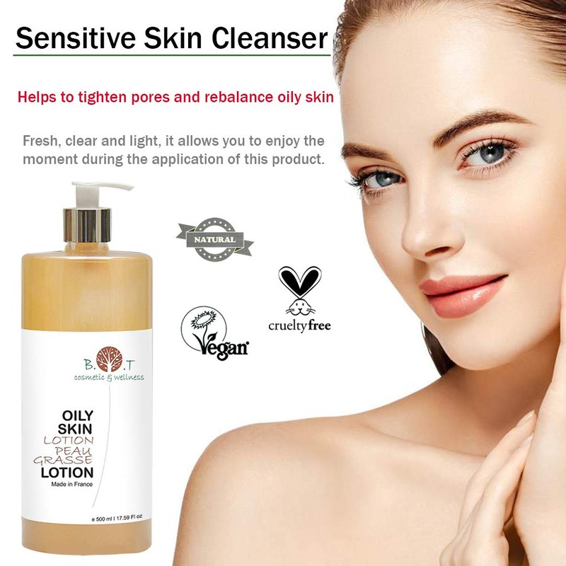Cleansing Lotion Oily Skin with Witch Hazel and Rosemary Leaf