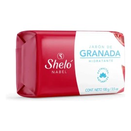 Jabón De Granada Antioxidante Sheló Nabel 100 Gr