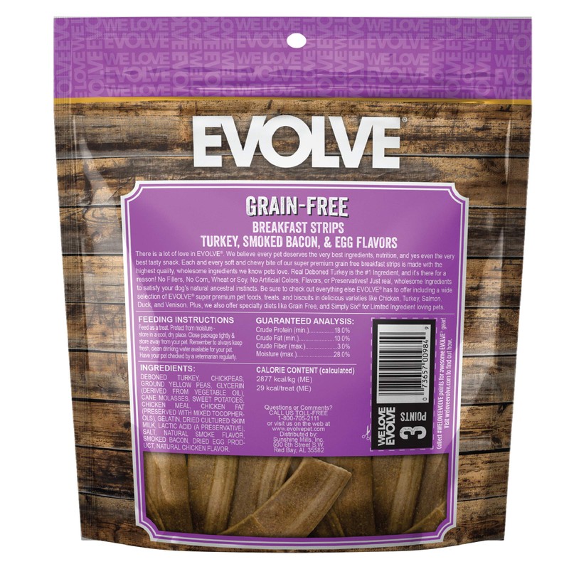Evolve Grain Free Jerky Bites