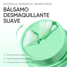 SKINTIFIC Clear All Bálsamo Desmaquillante en Barra 80g - Twist & Clean, Limpiador Facial Profundo, Remueve Maquillaje Waterproof, Textura Ligera y Po