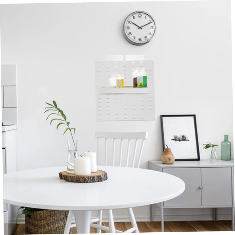 Ciieeo 1pc Multi Function Pegboard Storage Box and Lightweight Organizer