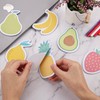 Molain Cute Sticky Notes, 6 Pack Fruit Cartoon Sticky Notes