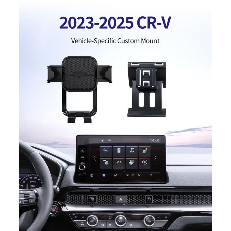 Masergogo Car Phone Holder for 2023-2025 Honda CRV CR-V/Hybrid Auto