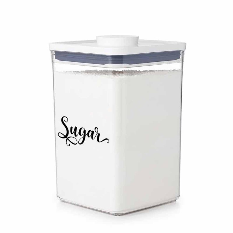 Pantry Organization Labels, Pantry Labels for Jars Containers Set of