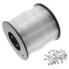 Sosoport 1 Set DIY Jewelry Fishing Wire Clear Nylon String