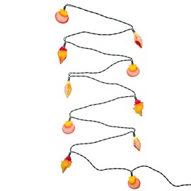 Kurt Adler UL1164 Seashell Mini Light Set, 10 Light