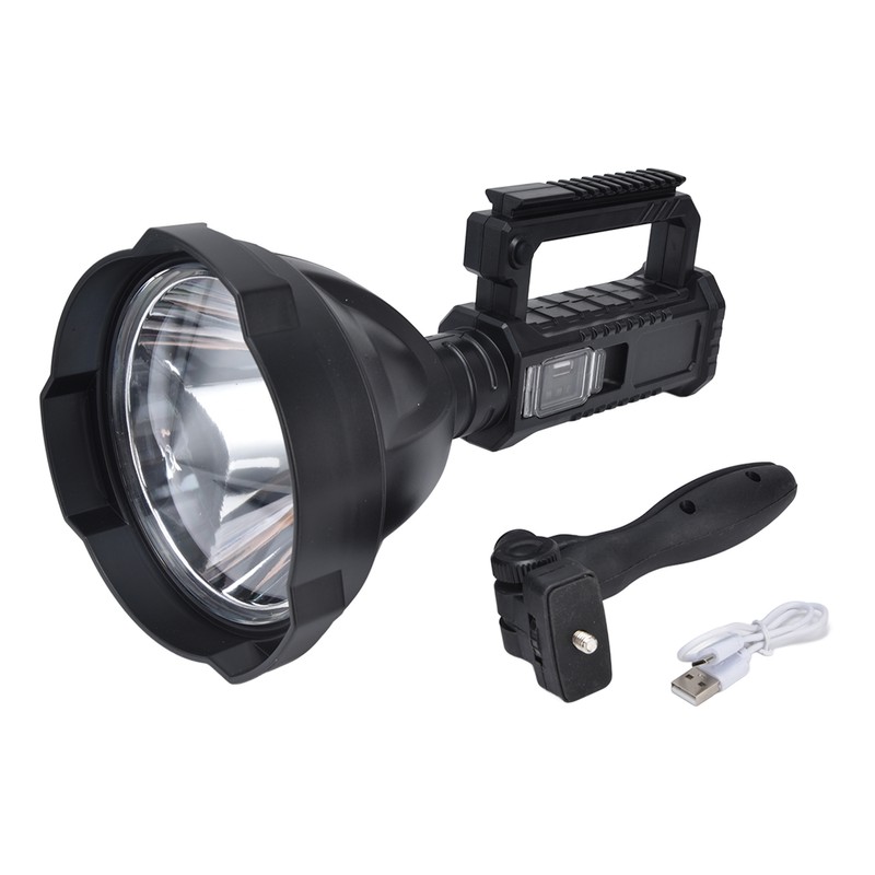 P50 Super Bright LED Searchlight Dual Light Source USB Rechargeable
