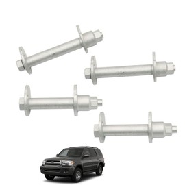4Pcs Alignment Camber Adjust Bolts Kit Compatible with Toyota Sequoia Tundra 1999-2007 Replace 48409-34030 48409-34020 for Both Left & Right Side