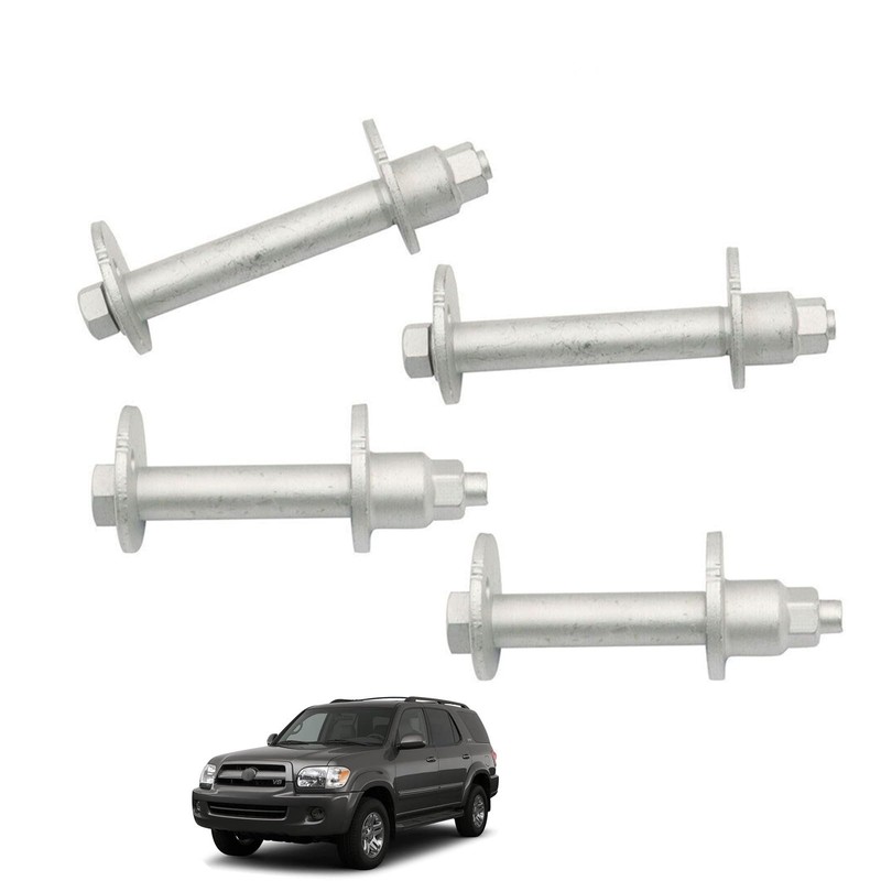 4Pcs Alignment Camber Adjust Bolts Kit Compatible with Toyota Sequoia