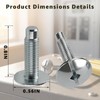kzfuli 20Pcs Electrical Panel Screws for Square D Load Center