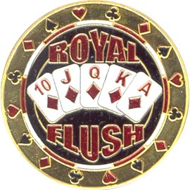 Poker Card Guards | Royal Flush Card Guard (Single)
