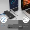 Universal USB-C Laptop Docking Station | Dual 5K/4K Monitors, 65W