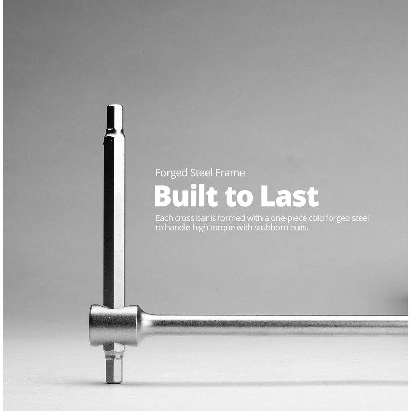 Capri Tools Sliding T-Handle Hex Wrench, 6 mm