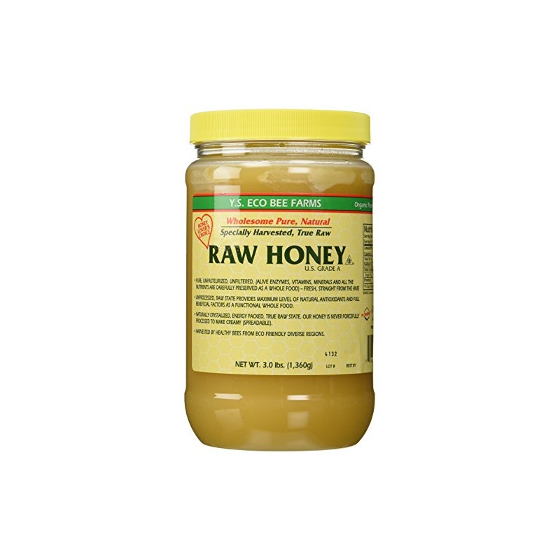YS Eco Bee Farms RAW HONEY - Raw, Unfiltered, Unpasteurized