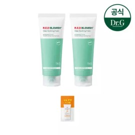 Dr. Jart+ 닥터지 약산성 레드블레미쉬 클리어 수딩 폼 150ml 2개 Dr. JI Low pH Red Blemish Clear Soothing Foam 150ml 2ea