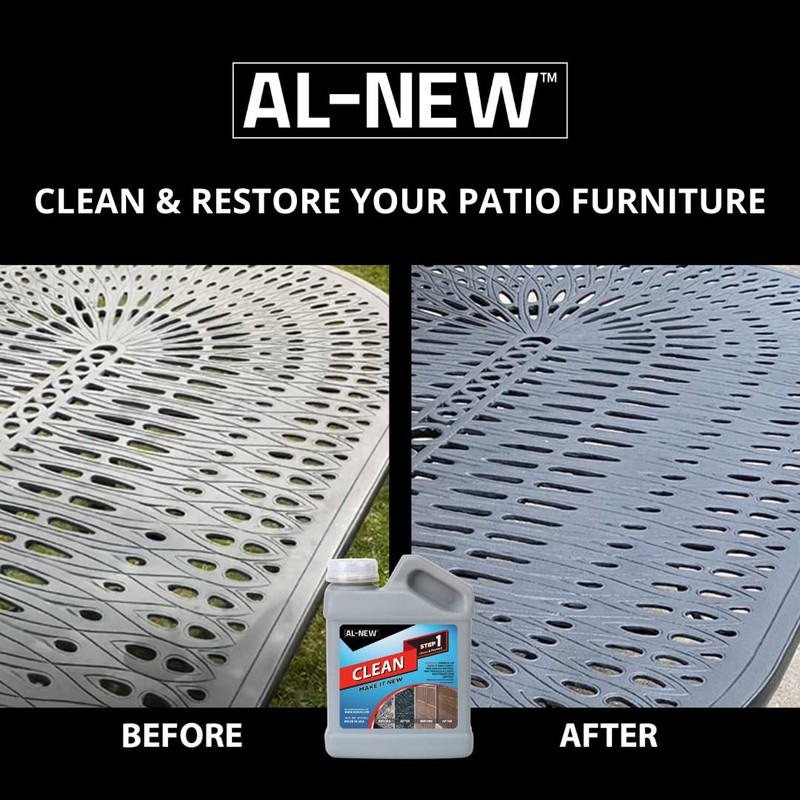 AL-NEW STEP 1 CLEAN | Cleaning Solution for Outdoor Patio