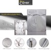Washing Machine Cover Washer/Dryer Cover for Front-Loading Machine Waterproof Dustproof