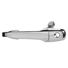 TRQ Door Handle Outside Chrome Front Driver Side Compatible with Mazda 3 6 CX-7 CX-9 RX-8