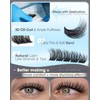 Wispy Lash Clusters 10-12-14MM Short Eyelash Clusters Fluffy Cluster Lashes