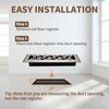 SANYCASA 2x10 Inches Air Floor Vents Register Ease Adjust Air