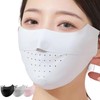 (Cooling Feeling and Double Breathable Structure) UV Protection Mask, Stylish