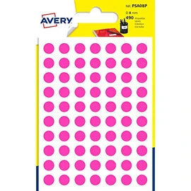 490 N/A Marking Dots 8mm Pink