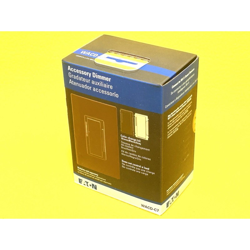 Eaton Smart 3-Way Universal WiFi Dimmer Switch Brown Black or