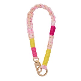 CHUQING Cell Phone Chain Short Wrist Strap Universal Cell Phone Strap Phone Lanyard Pink