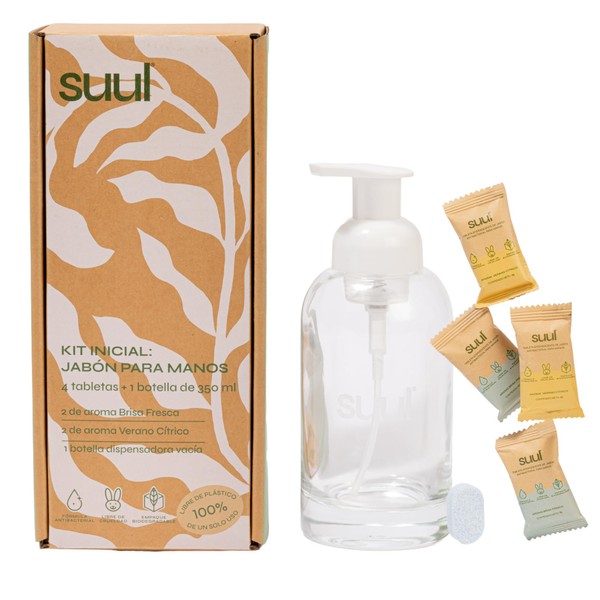 Suul Jabón Espuma Para Manos Recargable - Kit Inicial (1