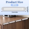 8 PCS Wall Protector from Chair Back, Clear Furniture Bumpers,