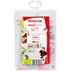 fischer Professional Box DuoLine, Dowel & Screw Set with 91