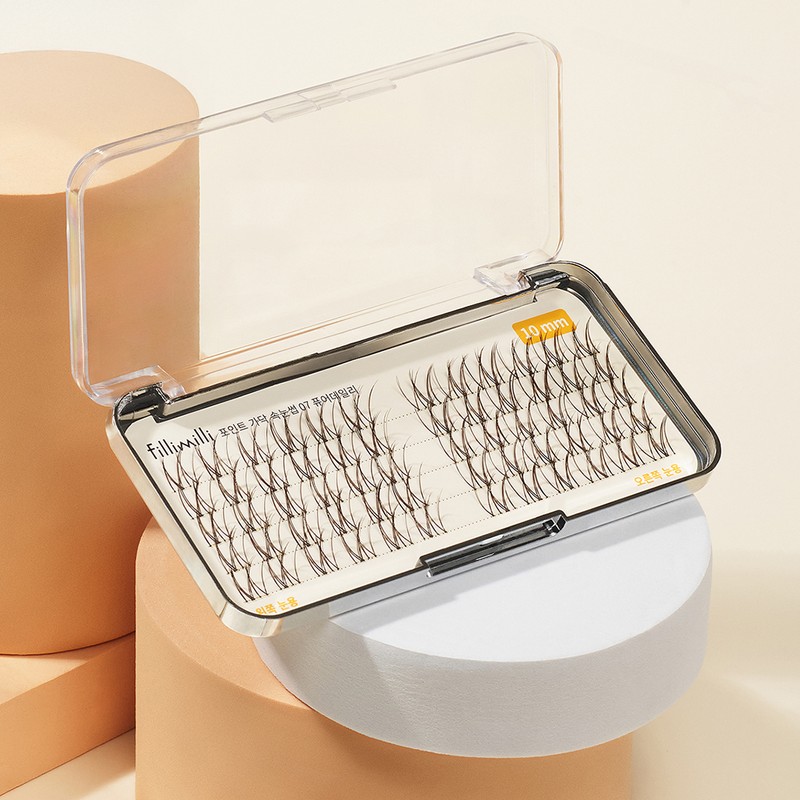 Fillimilli Point Piece Lashes (60P) - [SINGLE] 07 Pure Daily