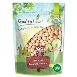 Organic Raw Blanched Hazelnuts, 1 Pound – Non-GMO Filberts, No Skin, Unsalted, Unroasted, Vegan, Bulk Nuts. Good Source of Protein. Great for Desserts and Making Nut Butter