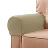 SUBRTEX Stretch Armrest Covers Anti-Slip Upgraded Spandex Arm Covers for