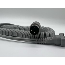 Nail Drill Replacement Motor Cord Compatible with Kupa Upower UP200 UG12 / Super UP200 SUG12 (New Super UP200 3 Pins - Grey)